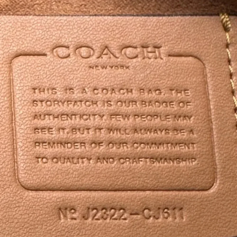 Coach Klare Crossbody 25 With Puffy Diamond Quilting CJ611 EUC + COA - Picture 8 of 14